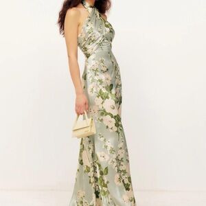 Reformation Veria Silk Dress